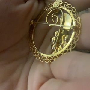 12k Gold Brooch Pin